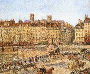 Bank on the afternoon of Camille Pissarro